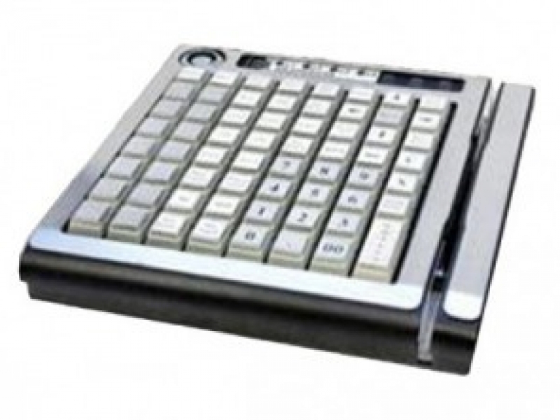 KB-64Rib/USB, программируемая клавиатура, 64 клавиши, черно-серебристаяКАСБИ ЛТД КАЛУГА